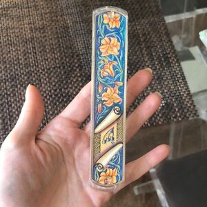 Mezuzah with prayer roll